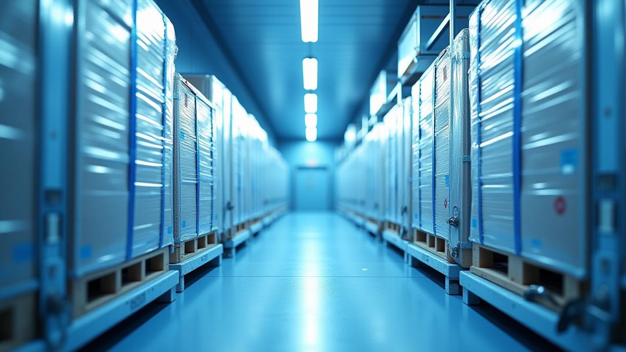 Professionally secured cargo inside a modern A&I Moving trailer in Chantilly, Virginia